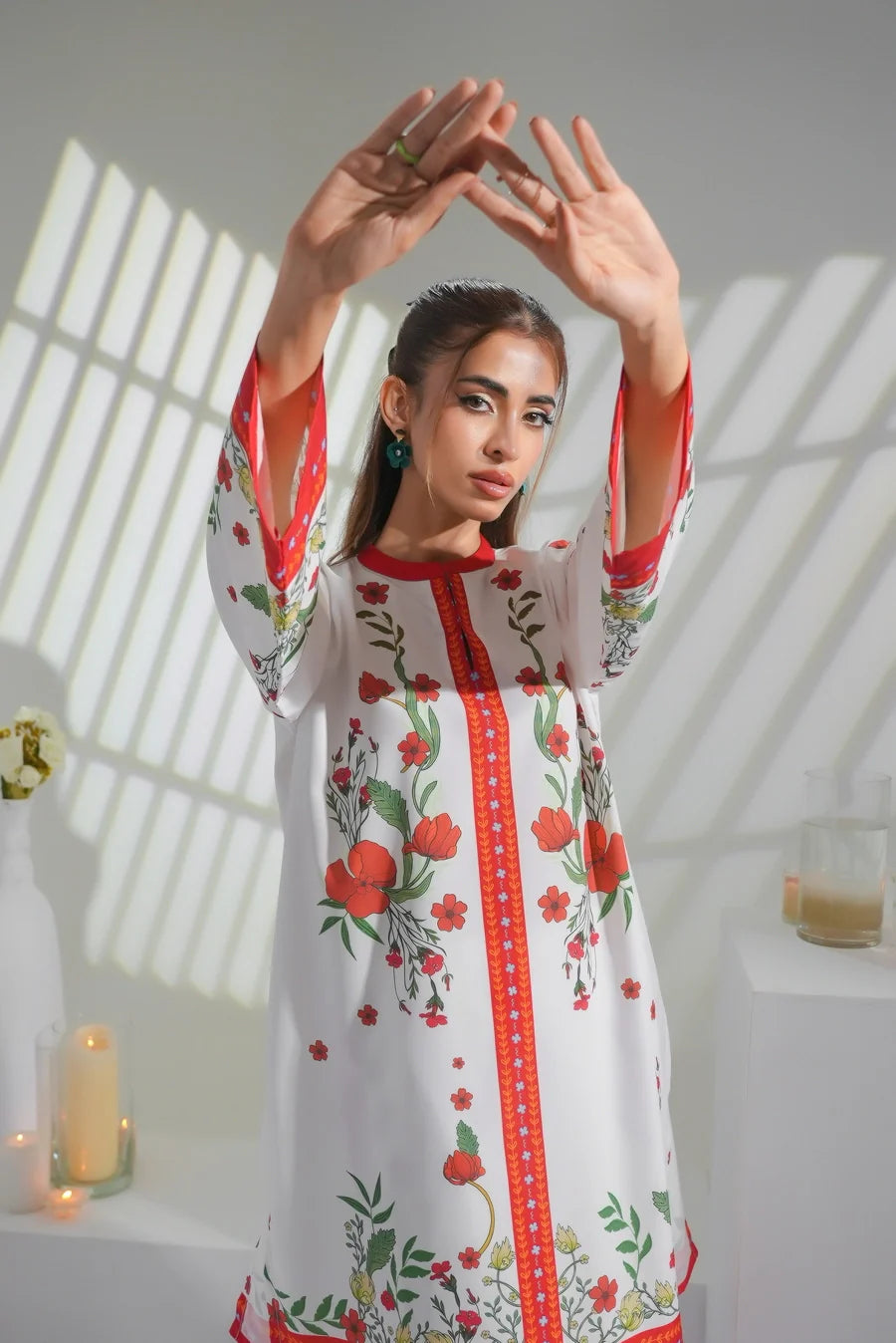 Dhaga Women Pret Printed 2 Piece Soft Crepe Zuri SS25DSP284 - Summer Collection