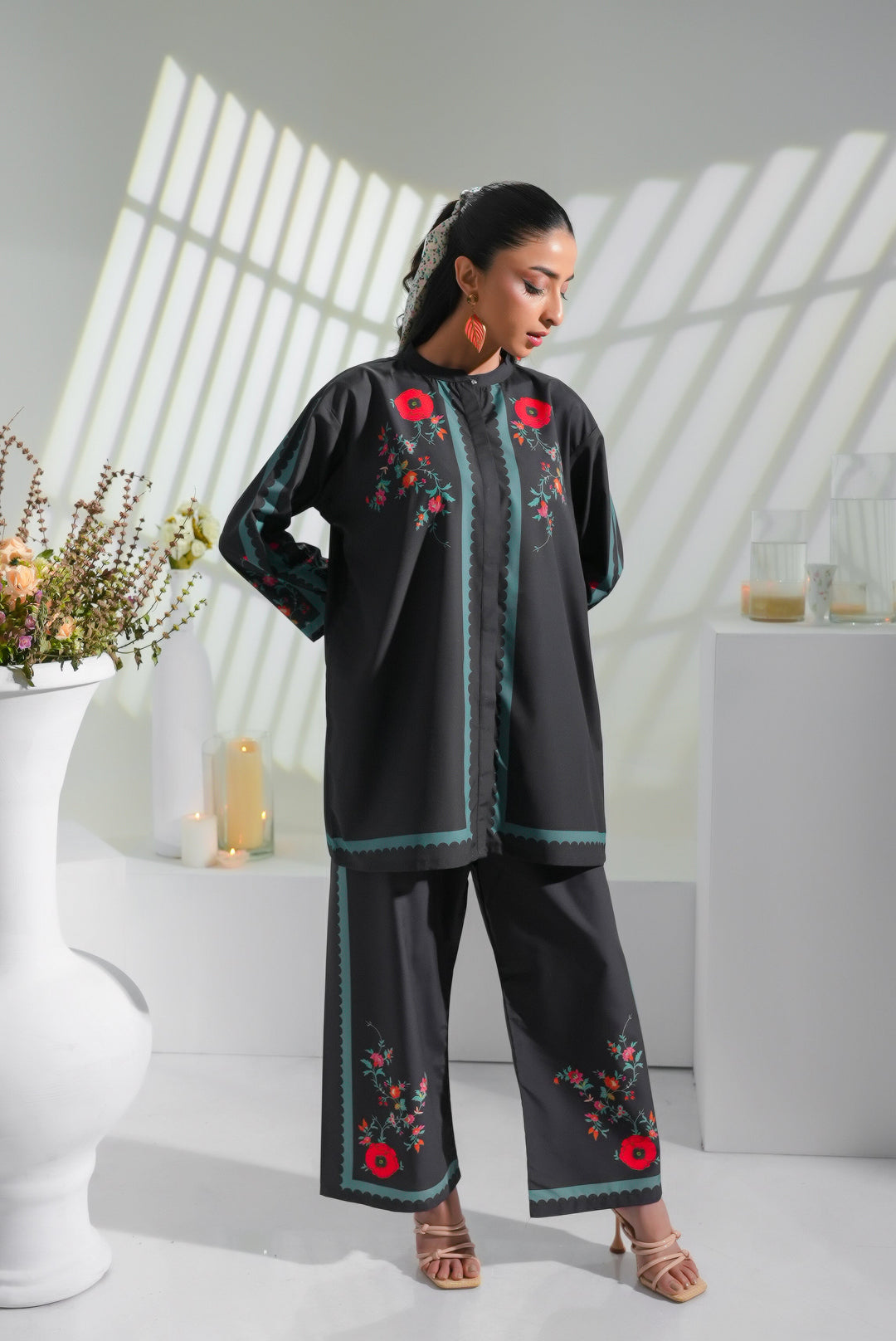 Dhaga Women Pret Printed 2 Piece Soft Crepe Juna SS25DSP274 - Summer Collection