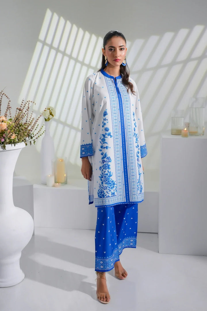 Dhaga Women Pret Printed 2 Piece Soft Crepe Eloise SS25DSP281 - Summer Collection