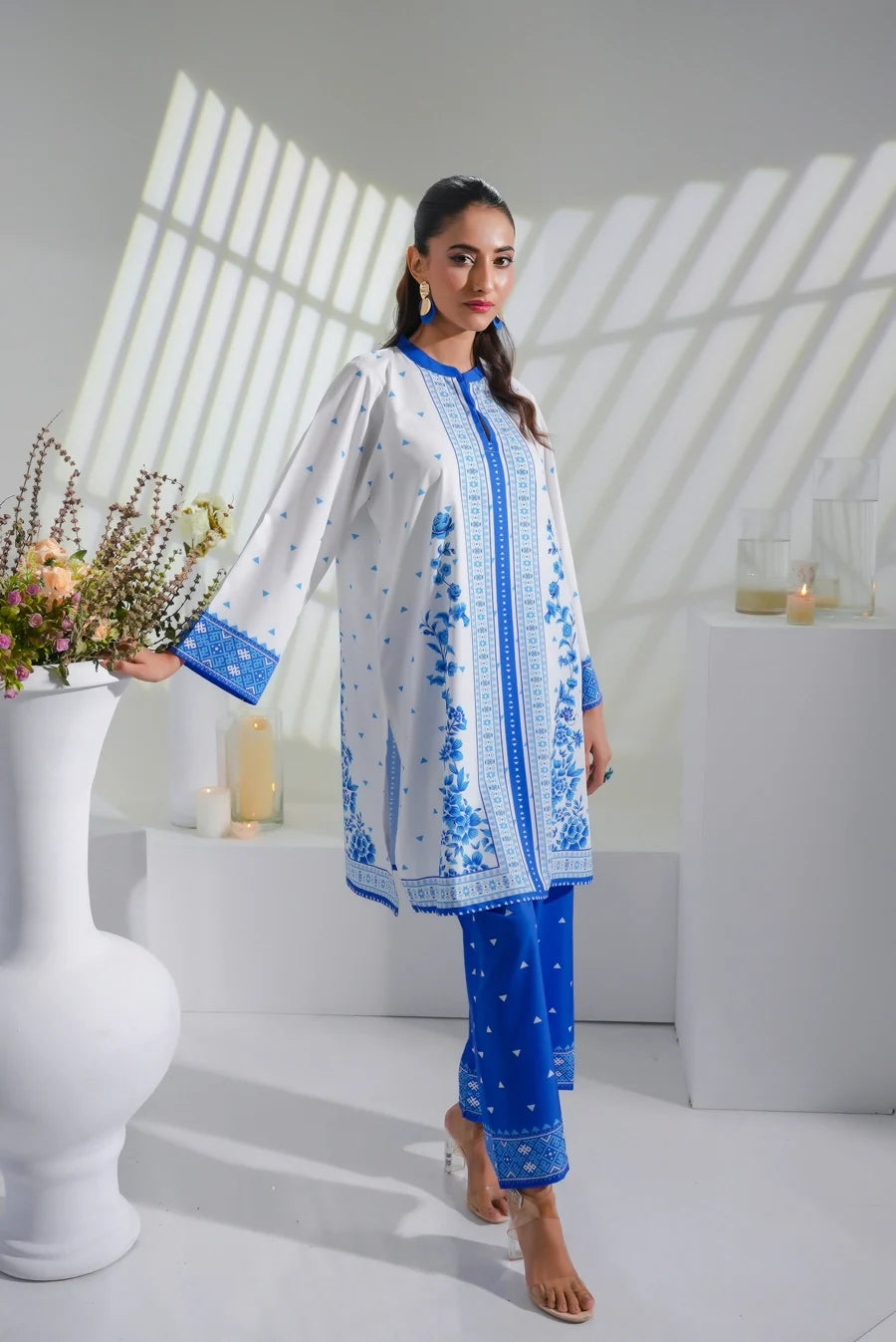 Dhaga Women Pret Printed 2 Piece Soft Crepe Eloise SS25DSP281 - Summer Collection