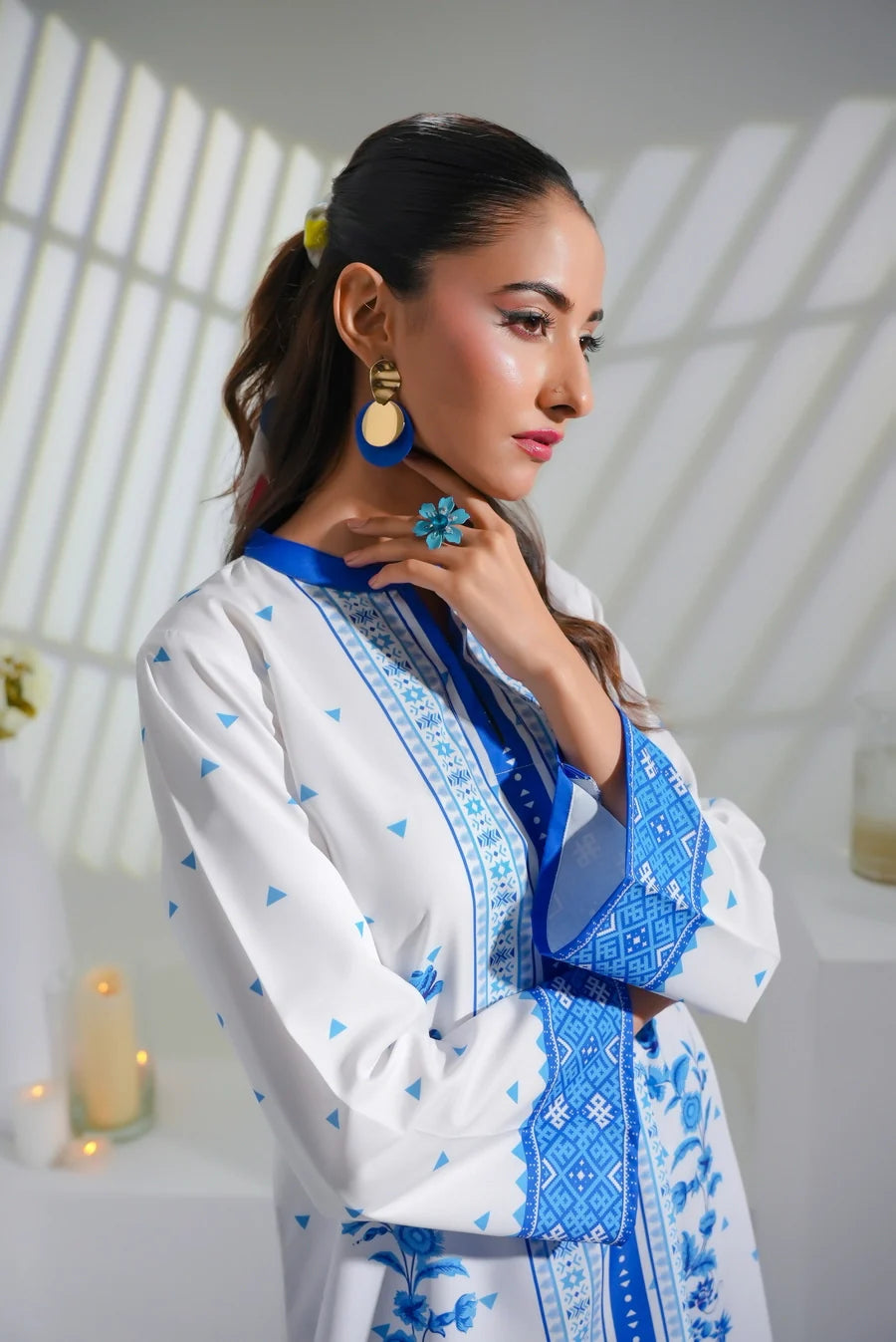 Dhaga Women Pret Printed 2 Piece Soft Crepe Eloise SS25DSP281 - Summer Collection