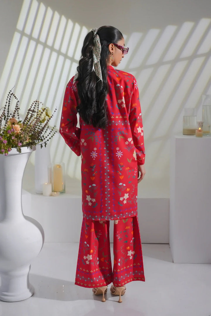 Dhaga Women Pret Printed 2 Piece Soft Crepe Faune SS25DSP287 - Summer Collection