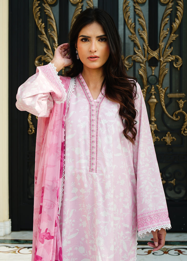 Zyna RTW Printed Lawn 3 Piece Suit ZY26ULP Serra - Casual Collection