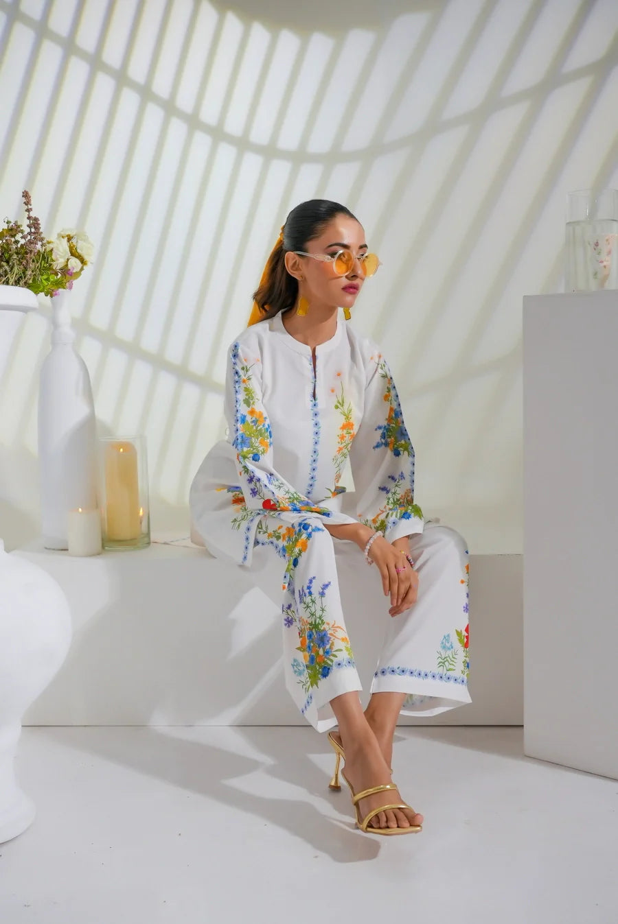 Dhaga Women Pret Printed 2 Piece Soft Crepe Madeline SS25DSP286 - Summer Collection