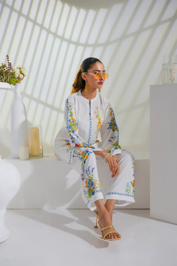 Dhaga Women Pret Printed 2 Piece Soft Crepe Madeline SS25DSP286 - Summer Collection