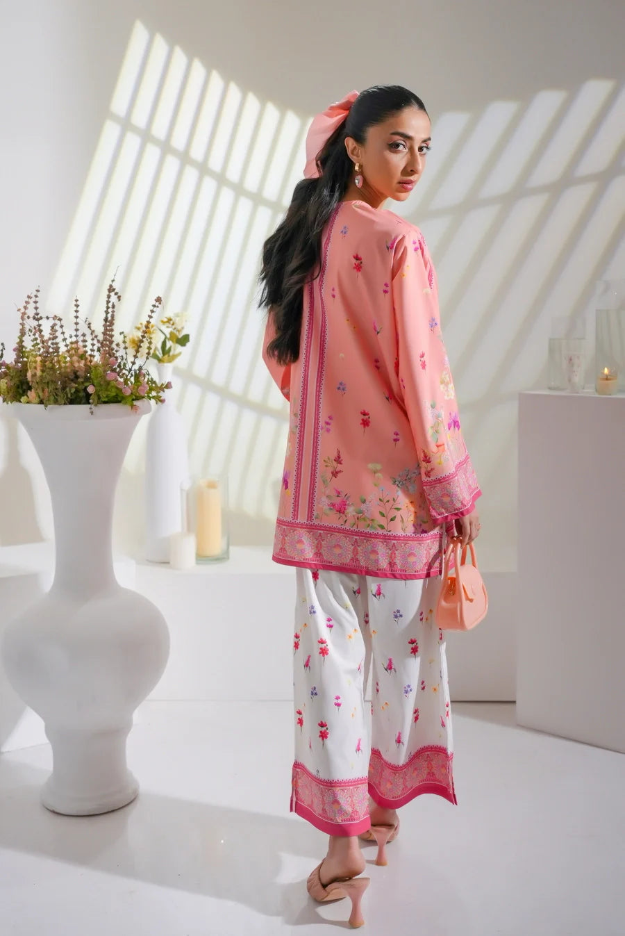 Dhaga Women Pret Printed 2 Piece Soft Crepe Bella SS25DSP267 - Summer Collection