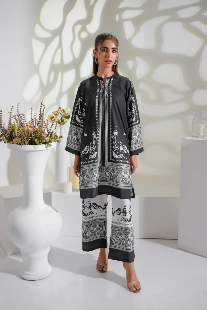 Dhaga Women Pret Printed 2 Piece Soft Crepe Zayra SS25DSP283 - Summer Collection