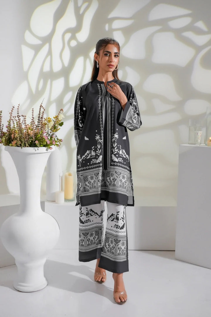 Dhaga Women Pret Printed 2 Piece Soft Crepe Zayra SS25DSP283 - Summer Collection