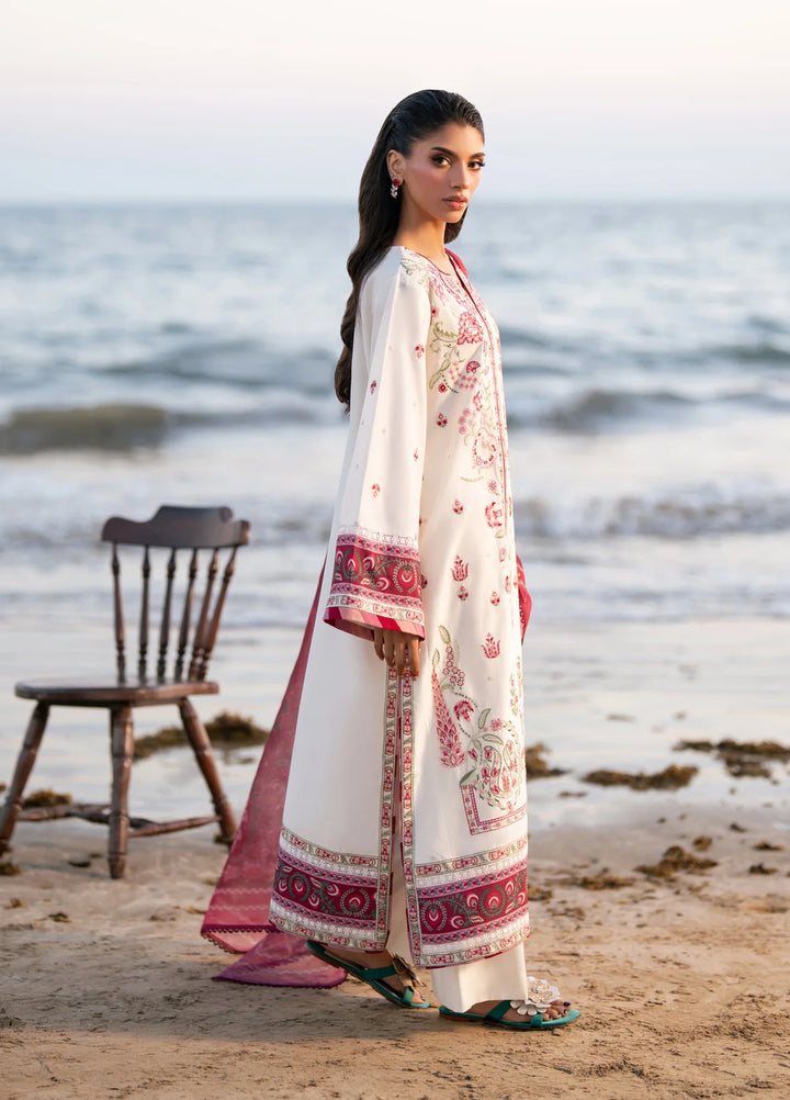 Layana by Xenia Formals Unstitched Embroidered Lawn 3 Piece Suit XE26ULL D-1 Rasa - Summer Collection