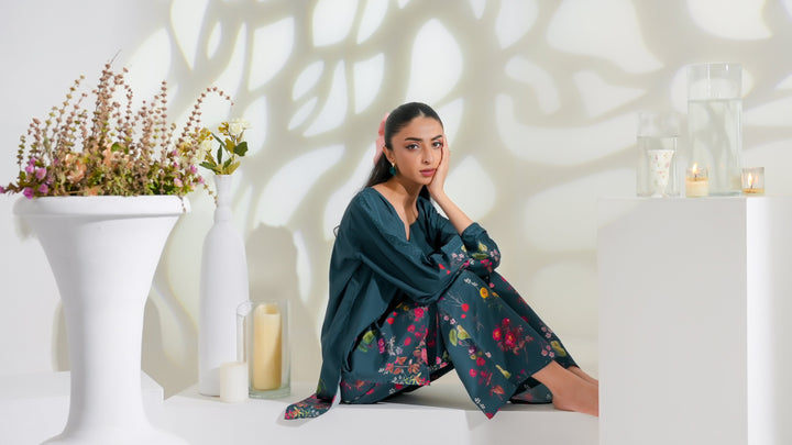 Dhaga Women Pret Printed 2 Piece Soft Crepe Darla SS25DSP272 - Summer Collection