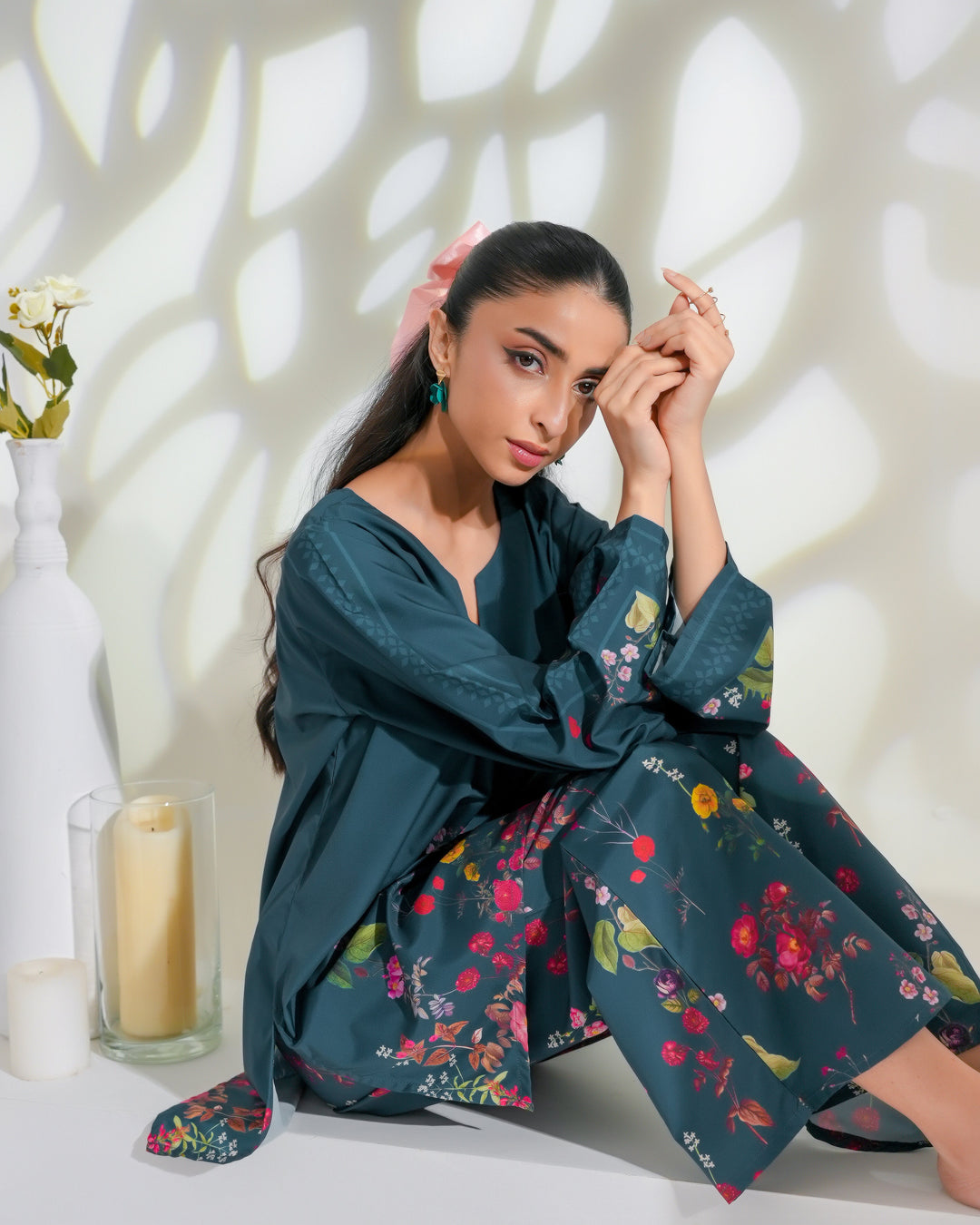 Dhaga Women Pret Printed 2 Piece Soft Crepe Darla SS25DSP272 - Summer Collection