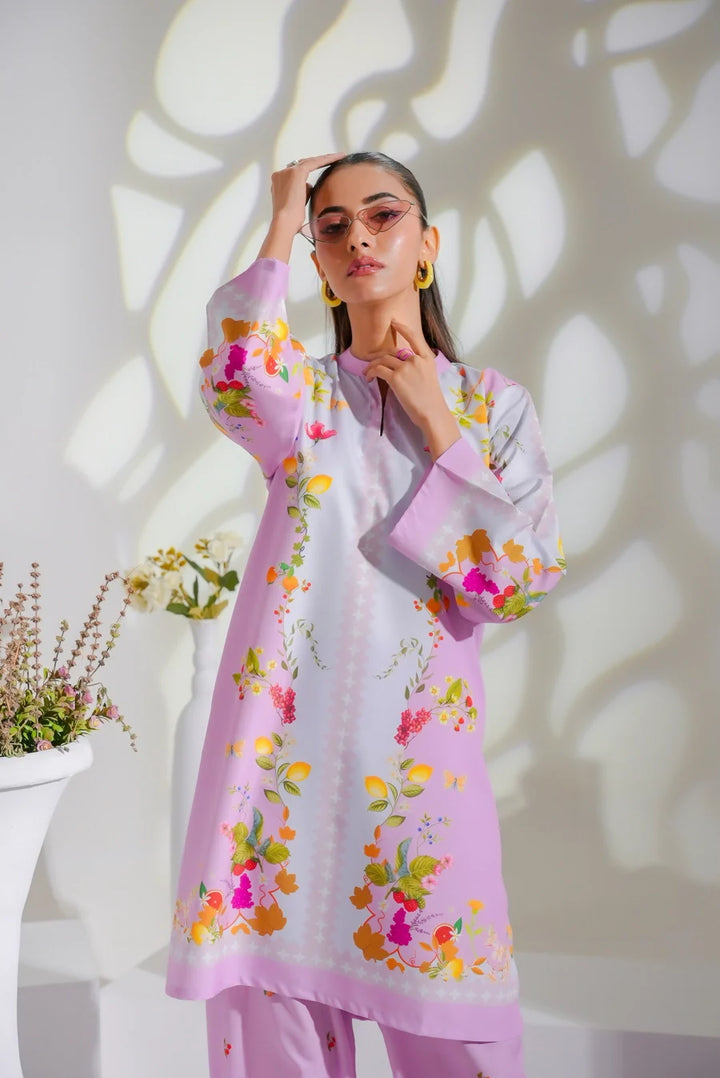 Dhaga Women Pret Printed 2 Piece Soft Crepe Tilly SS25DSP282 - Summer Collection