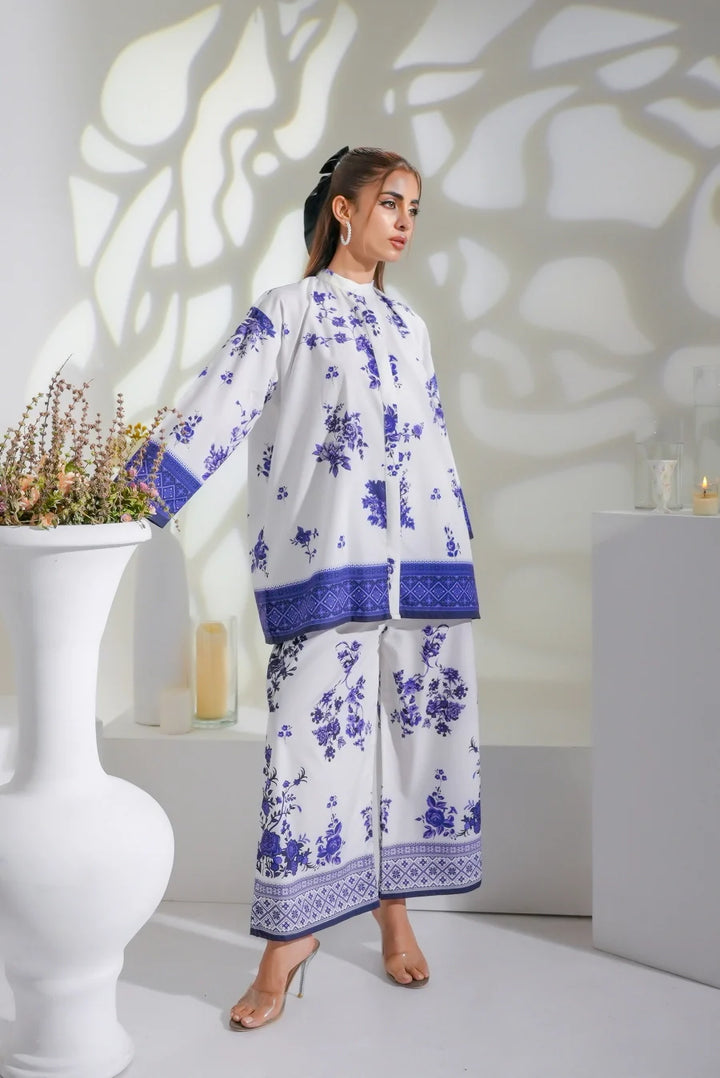 Dhaga Women Pret Printed 2 Piece Soft Crepe Zen SS24DSP245 - Summer Collection