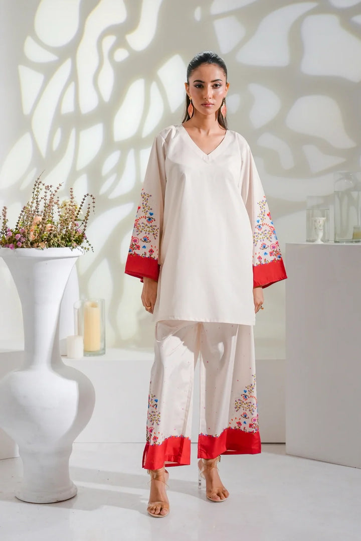 Dhaga Women Pret Printed 2 Piece Soft Crepe Zoe SS25DSP268 - Summer Collection