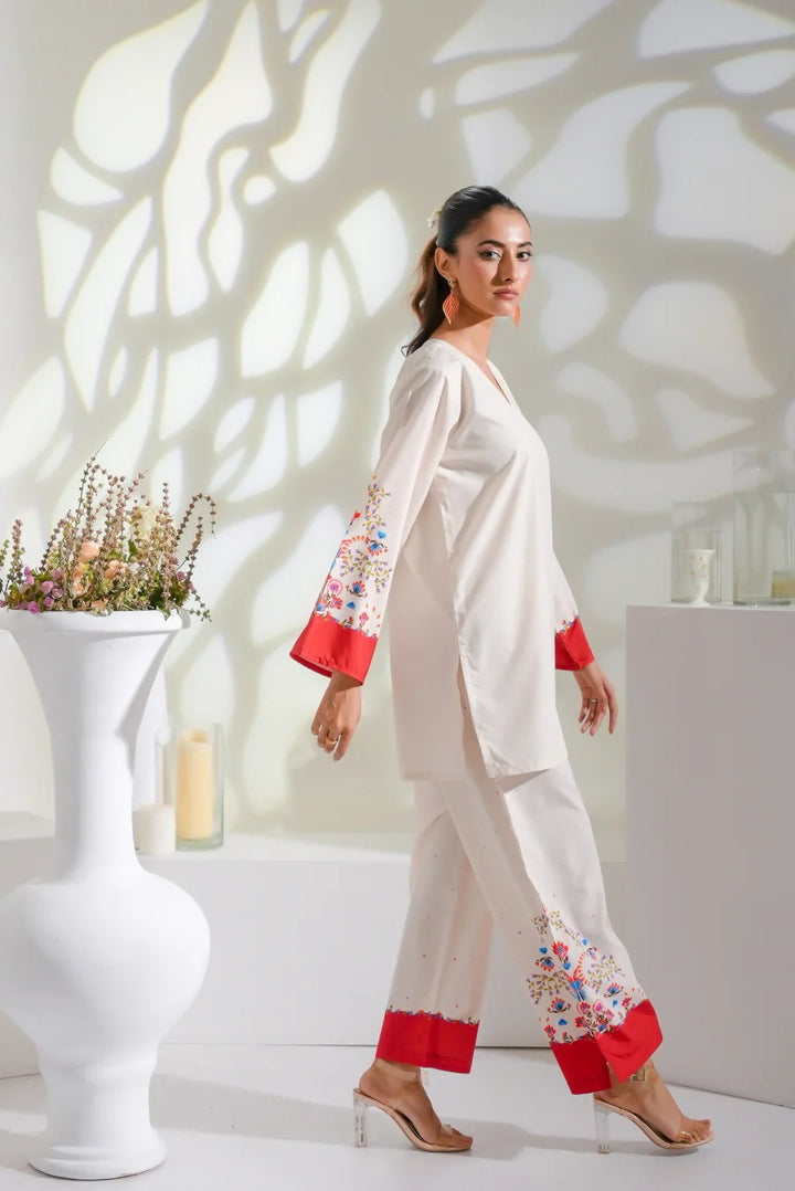 Dhaga Women Pret Printed 2 Piece Soft Crepe Zoe SS25DSP268 - Summer Collection