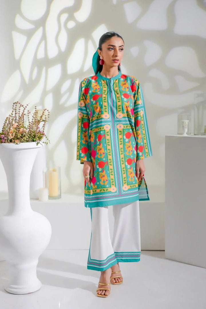 Dhaga Women Pret Printed 2 Piece Soft Crepe Charlotte SS25DSP280 - Summer Collection