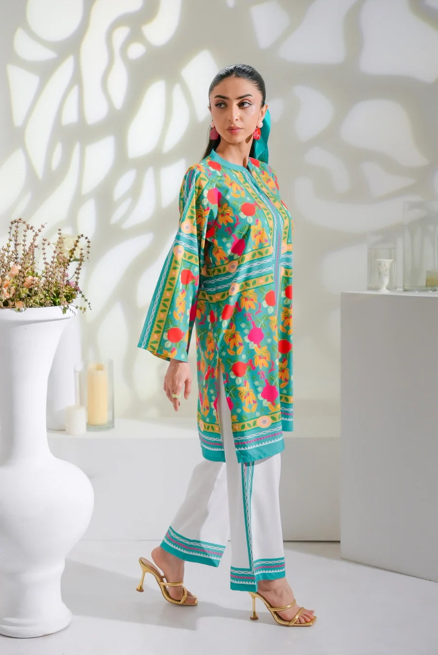 Dhaga Women Pret Printed 2 Piece Soft Crepe Charlotte SS25DSP280 - Summer Collection