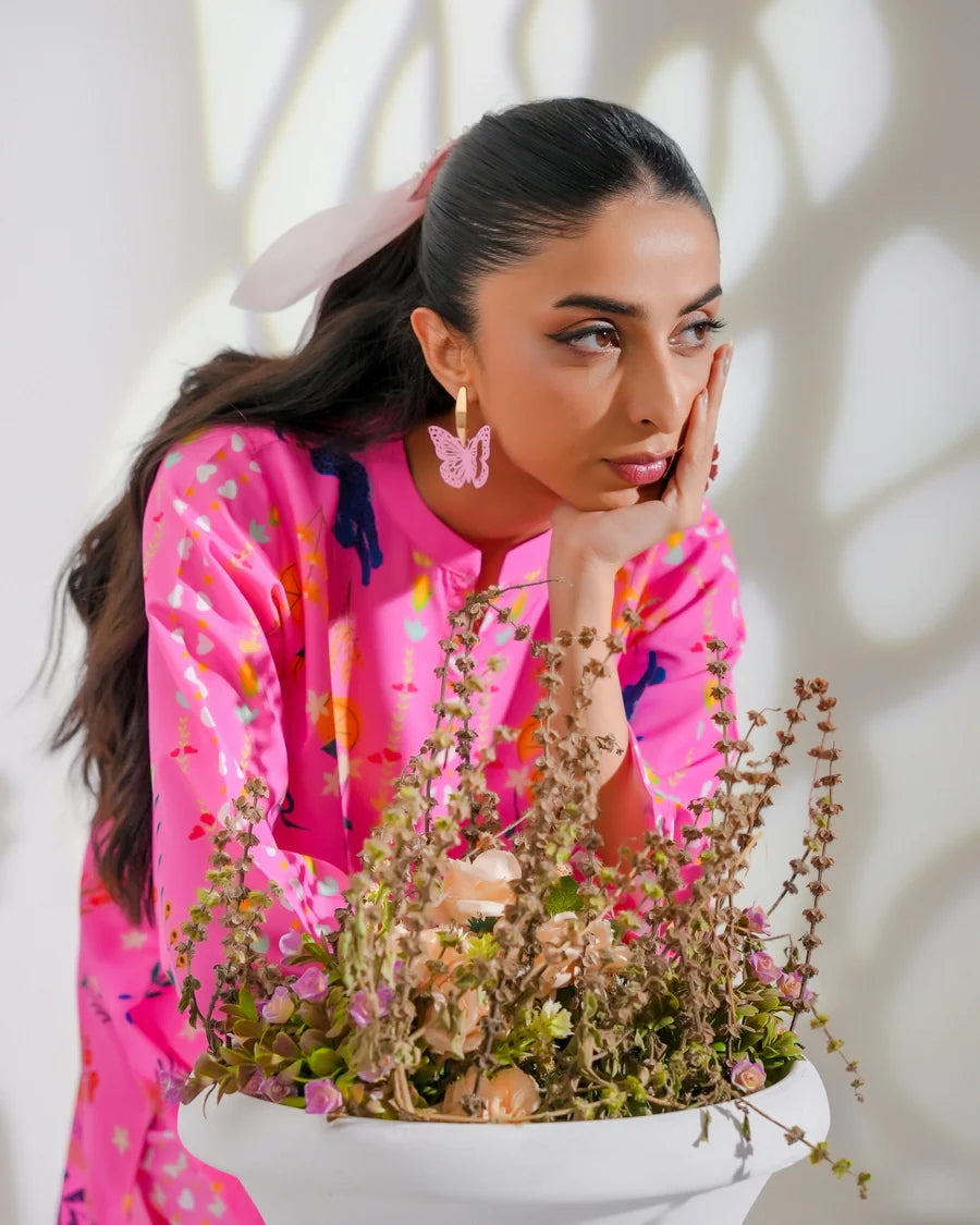 Dhaga Women Pret Printed 2 Piece Soft Crepe Claire SS25DSP288 - Summer Collection