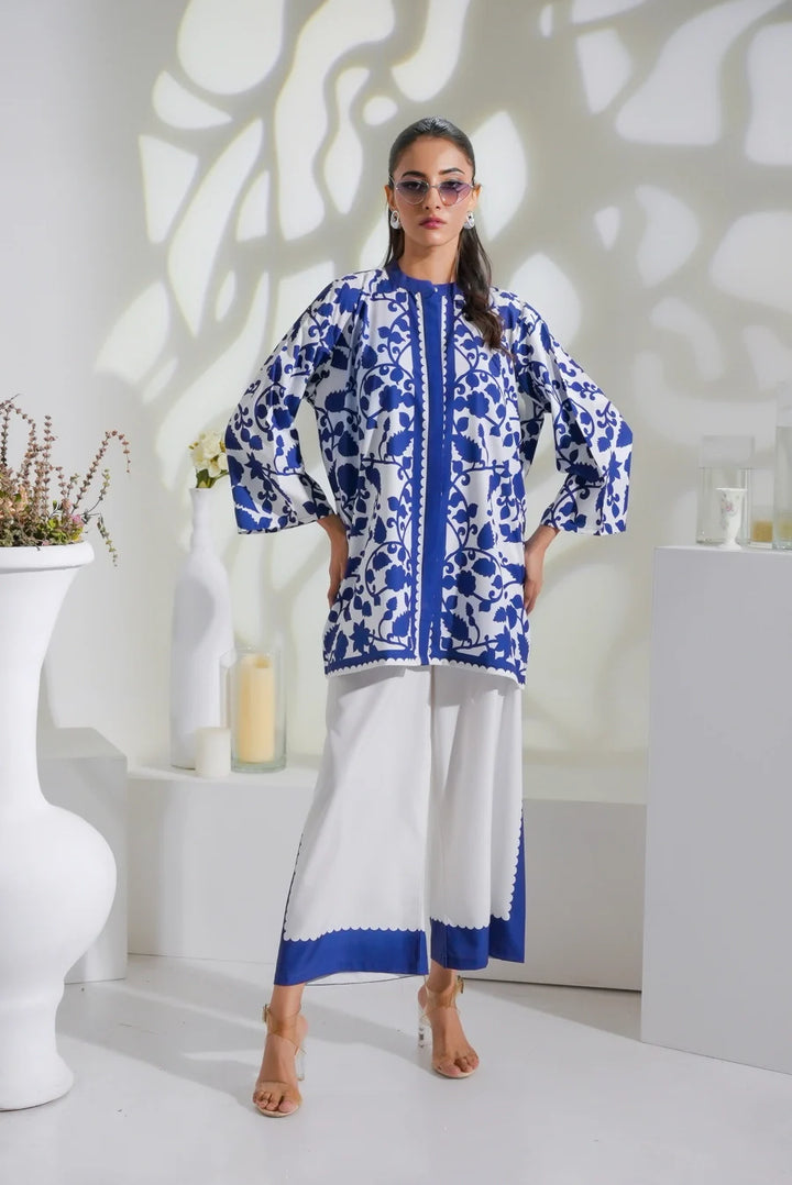 Dhaga Women Pret Printed 2 Piece Soft Crepe Brisa SS25DSP278 - Summer Collection