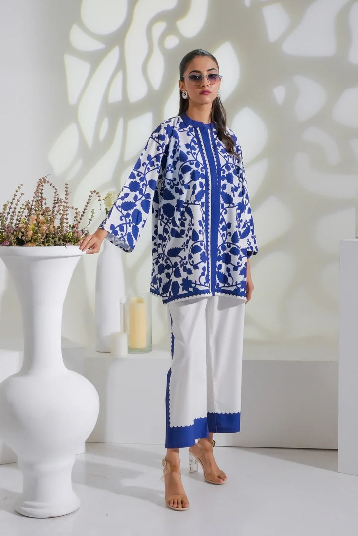 Dhaga Women Pret Printed 2 Piece Soft Crepe Brisa SS25DSP278 - Summer Collection