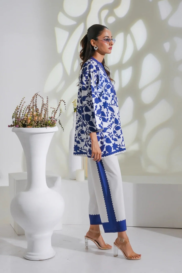 Dhaga Women Pret Printed 2 Piece Soft Crepe Brisa SS25DSP278 - Summer Collection