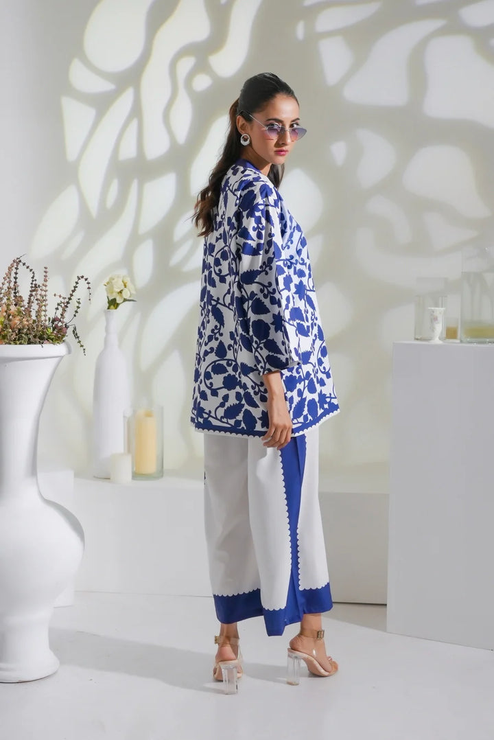 Dhaga Women Pret Printed 2 Piece Soft Crepe Brisa SS25DSP278 - Summer Collection