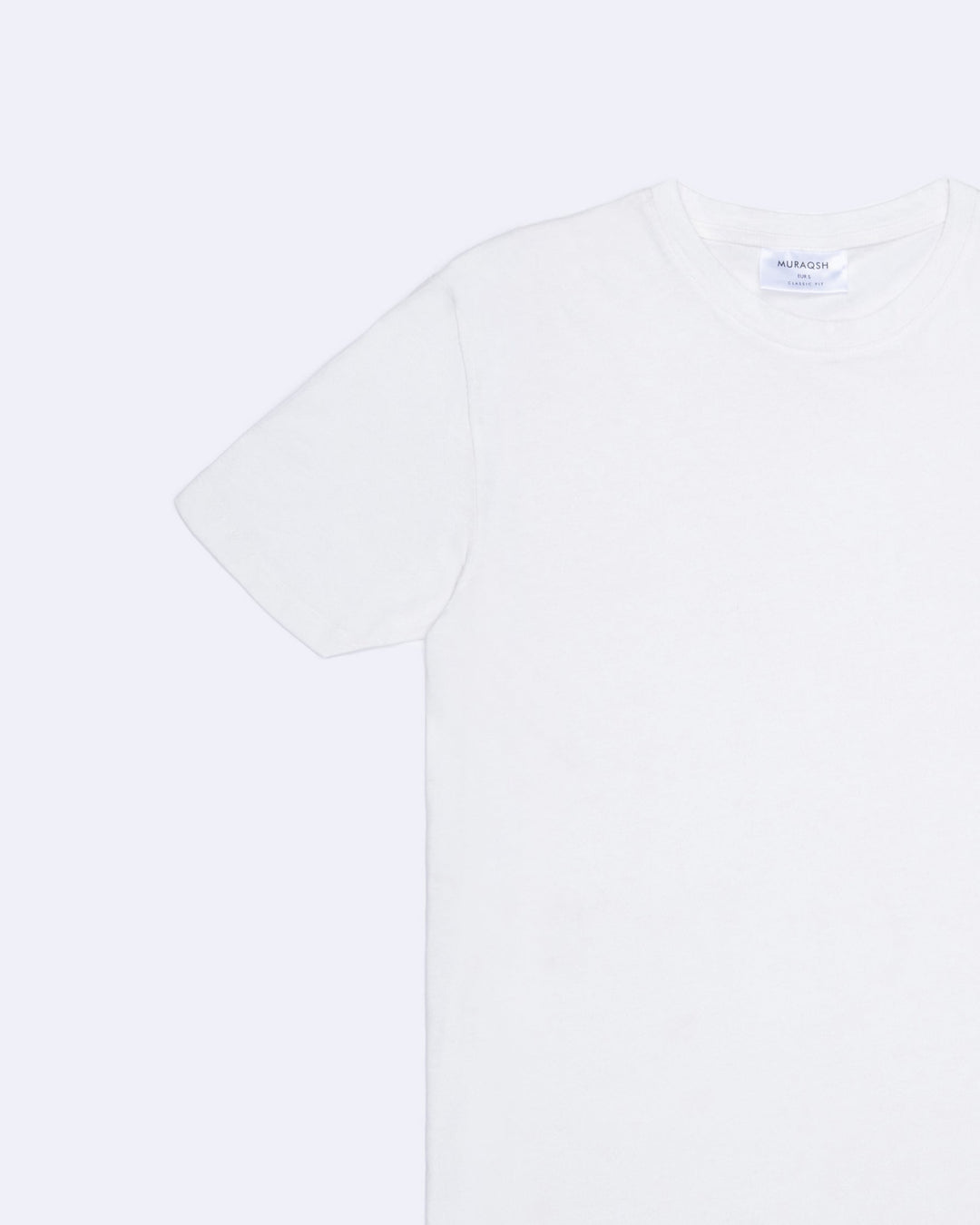 Muraqsh Ready To Wear Solids Cotton Men Off White Basic Thirt ABD-OWBT - Summer Collection