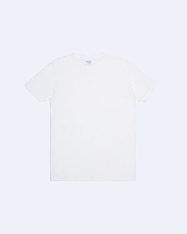 Muraqsh Ready To Wear Solids Cotton Men Off White Basic Thirt ABD-OWBT - Summer Collection