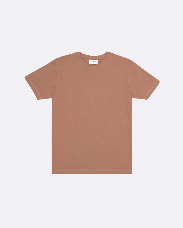 Muraqsh Ready To Wear Solids Cotton Men Peach Basic Thirt ABD-PBT - Summer Collection
