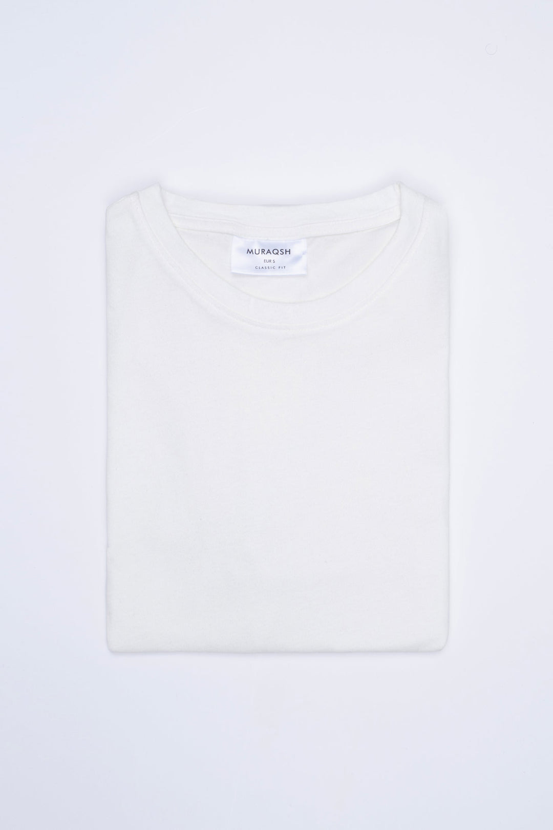 Muraqsh Ready To Wear Solids Cotton Men Off White Basic Thirt ABD-OWBT - Summer Collection
