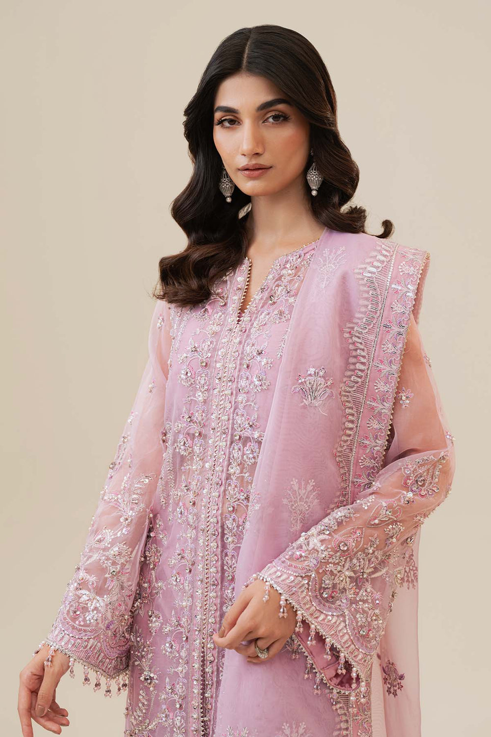 Etoile Filante by Enzo RTW Hand work Organza 3 Piece Suit MON TRESOR Wedding Collection