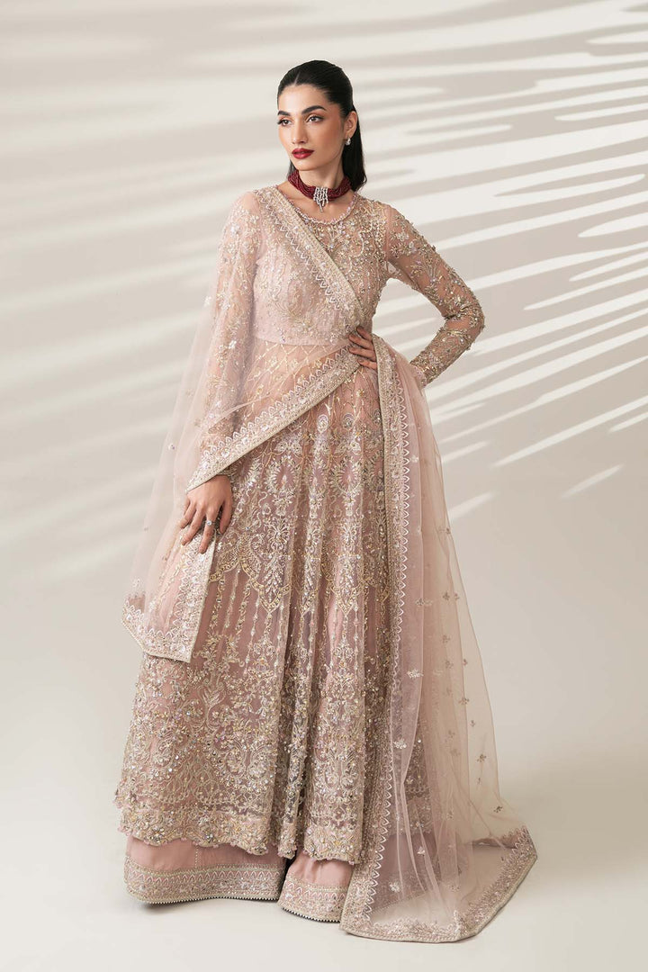 Etoile Filante by Enzo RTW Hand work Bareeze Net 3 Piece Suit ROISIN Wedding Collection