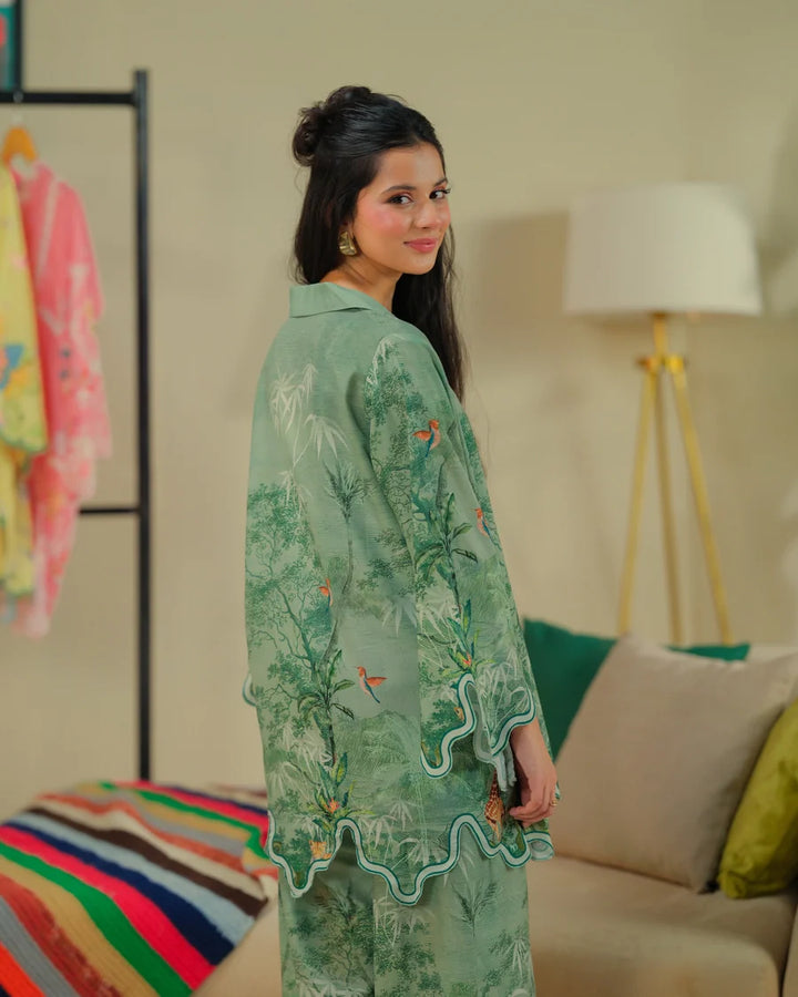 The Switch Edit by Dhaga RTW Printed Cambric 2 Piece Suit Piccolo Casual Collection