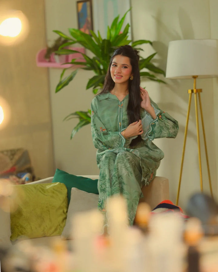 The Switch Edit by Dhaga RTW Printed Cambric 2 Piece Suit Piccolo Casual Collection