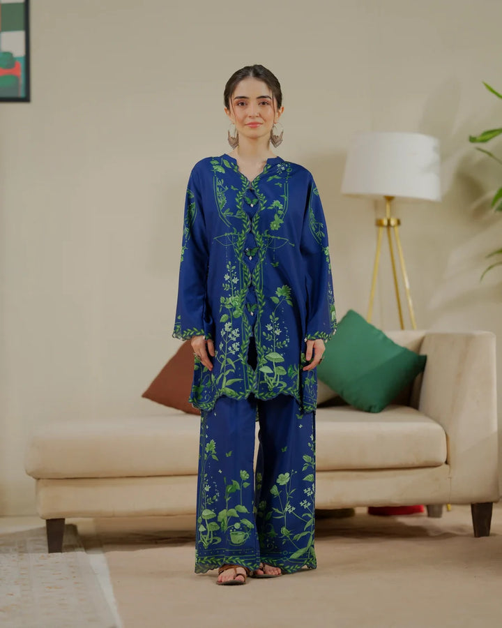 The Switch Edit by Dhaga RTW Printed Cambric 2 Piece Suit Lowkey Casual Collection