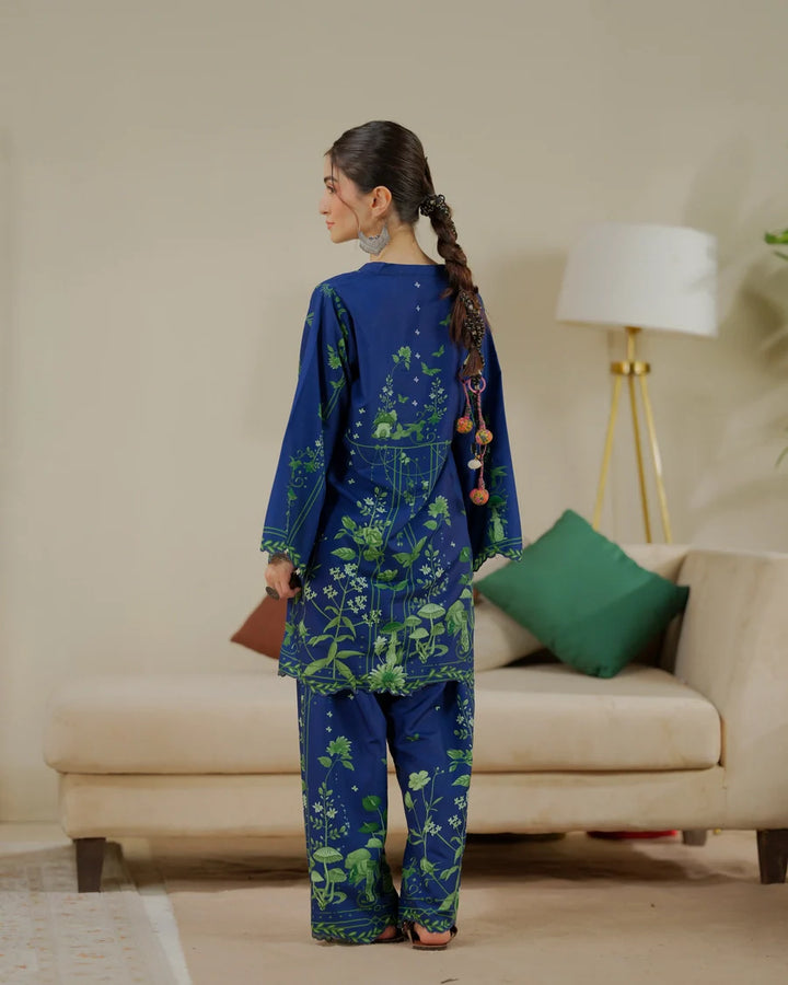 The Switch Edit by Dhaga RTW Printed Cambric 2 Piece Suit Lowkey Casual Collection