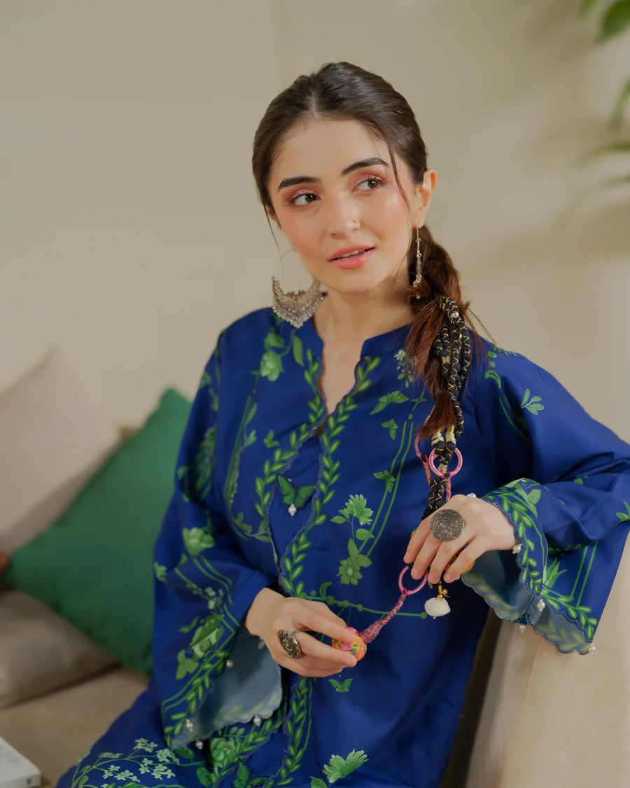The Switch Edit by Dhaga RTW Printed Cambric 2 Piece Suit Lowkey Casual Collection