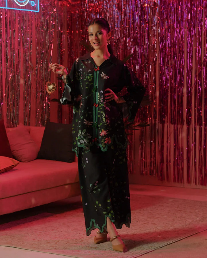 The Switch Edit by Dhaga RTW Printed Cambric 2 Piece Suit Goat Casual Collection