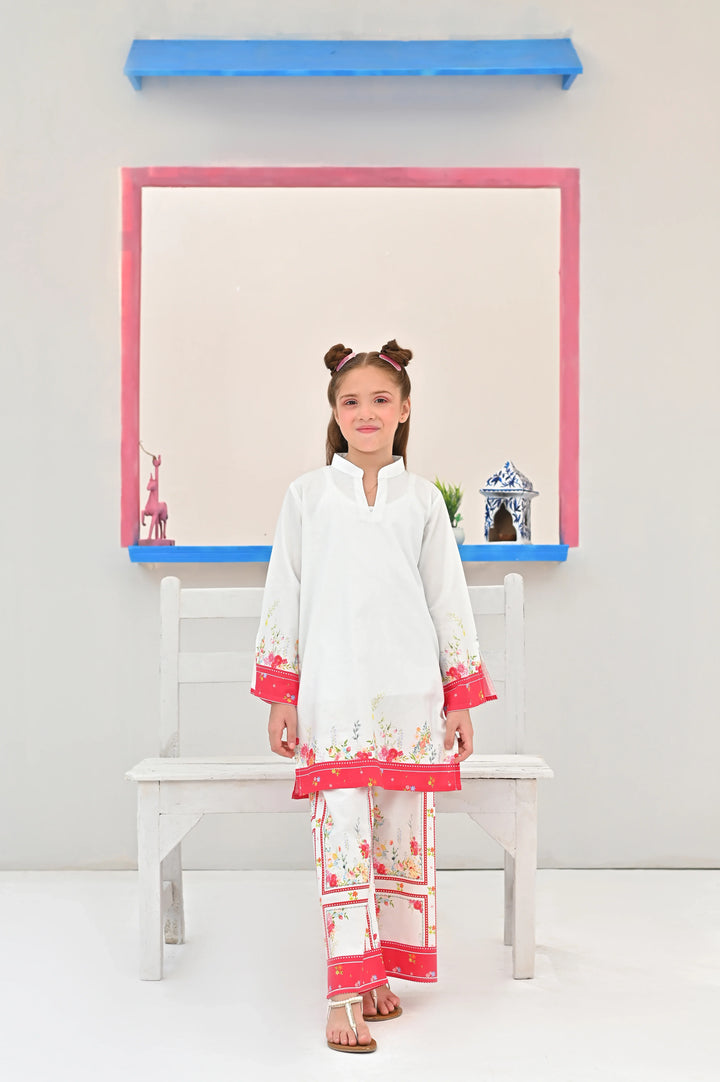 Dhaga Kids Pret Printed Soft Crepe 2 Piece Esme SS25 - Summer Collection