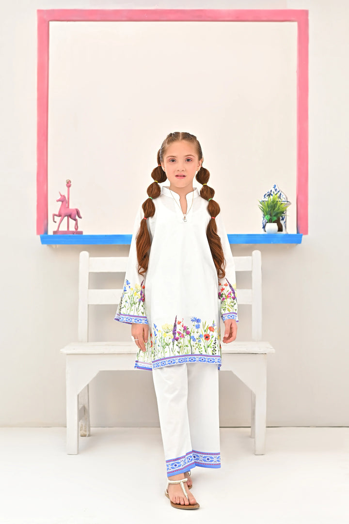 Dhaga Kids Pret Printed Soft Crepe 2 Piece Tyla SS25 - Summer Collection