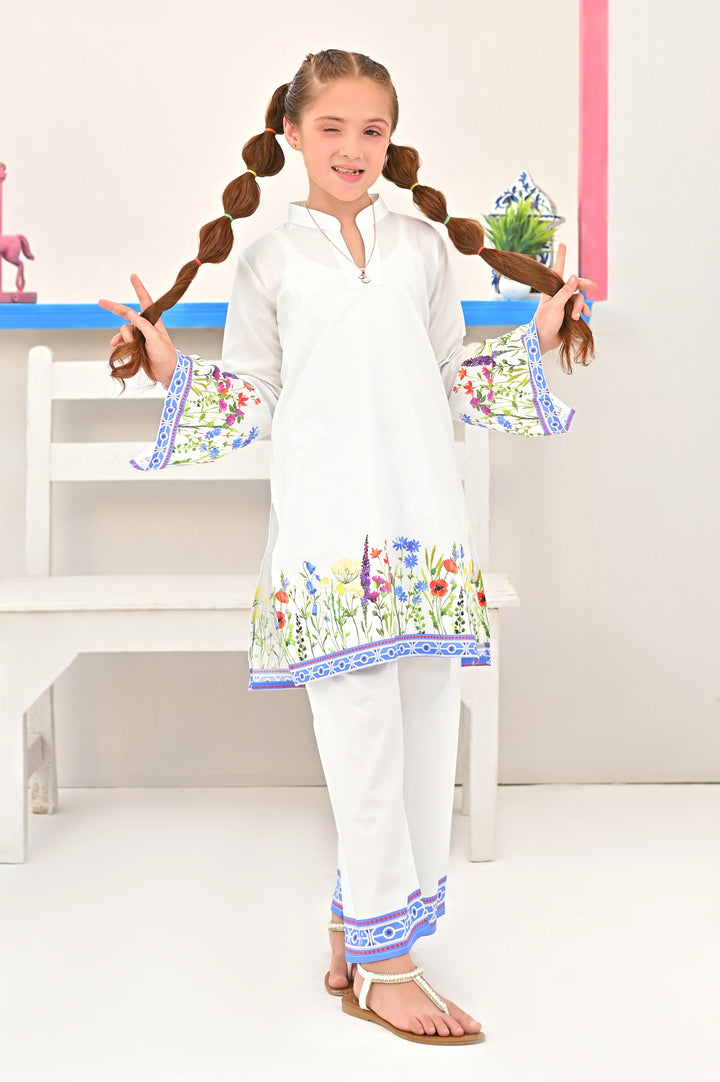 Dhaga Kids Pret Printed Soft Crepe 2 Piece Tyla SS25 - Summer Collection