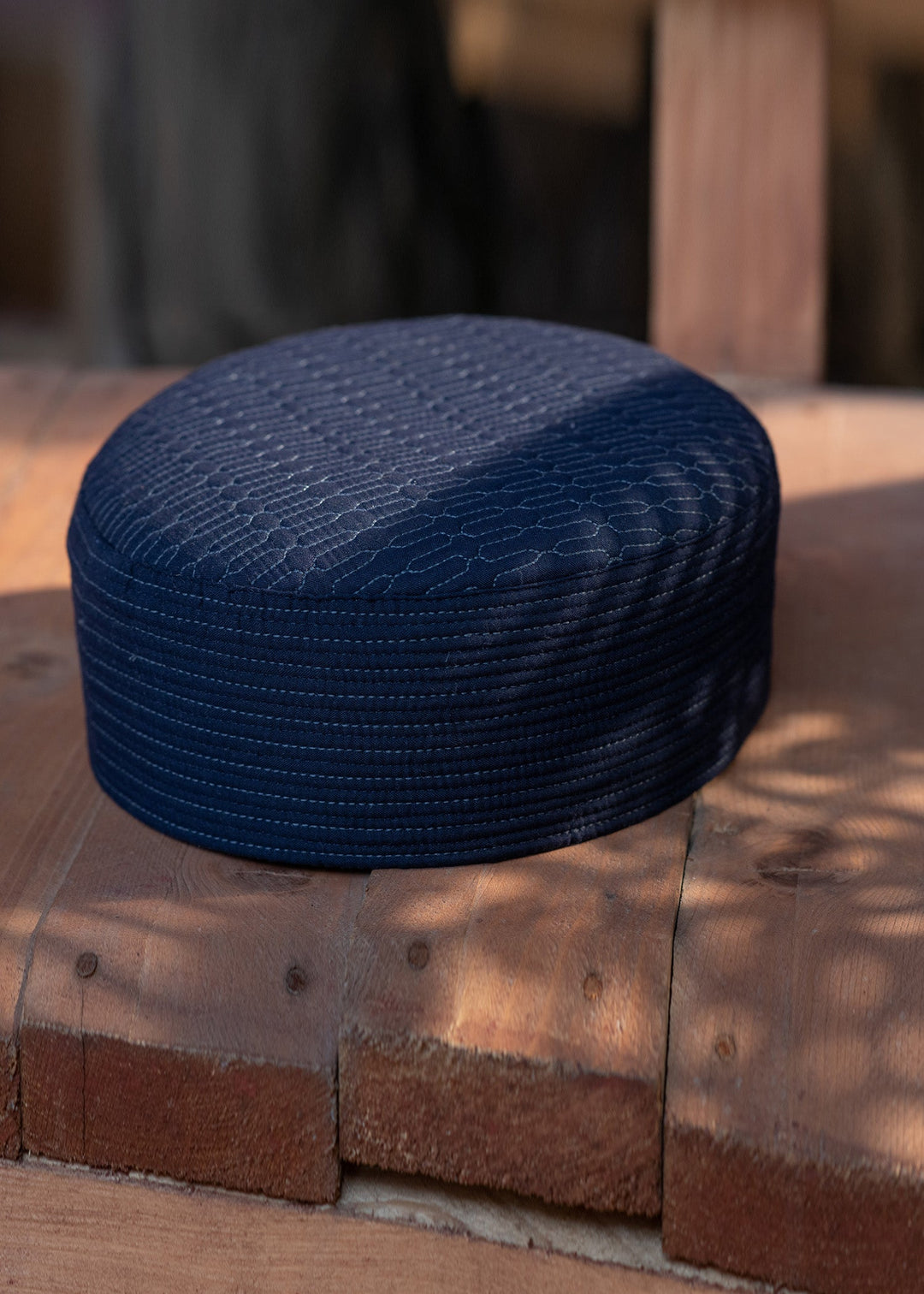 Islamic Koofi Cap by Buraq RTW Embroidered Suiting 1 Piece Suit Navy blue Single Casual Collection