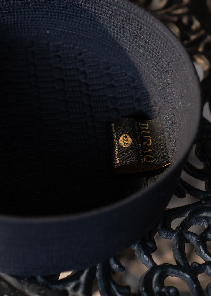 Islamic Koofi Cap by Buraq RTW Embroidered Suiting 1 Piece Suit Black Single Casual Collection