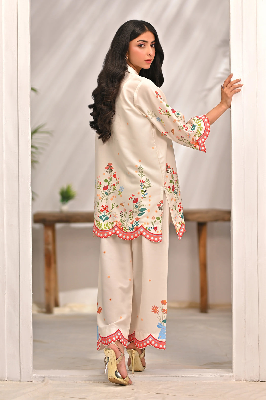 Dhaga Women Pret Printed 2 Piece Soft Crepe Elara SS25DSP307 - Summer Collection