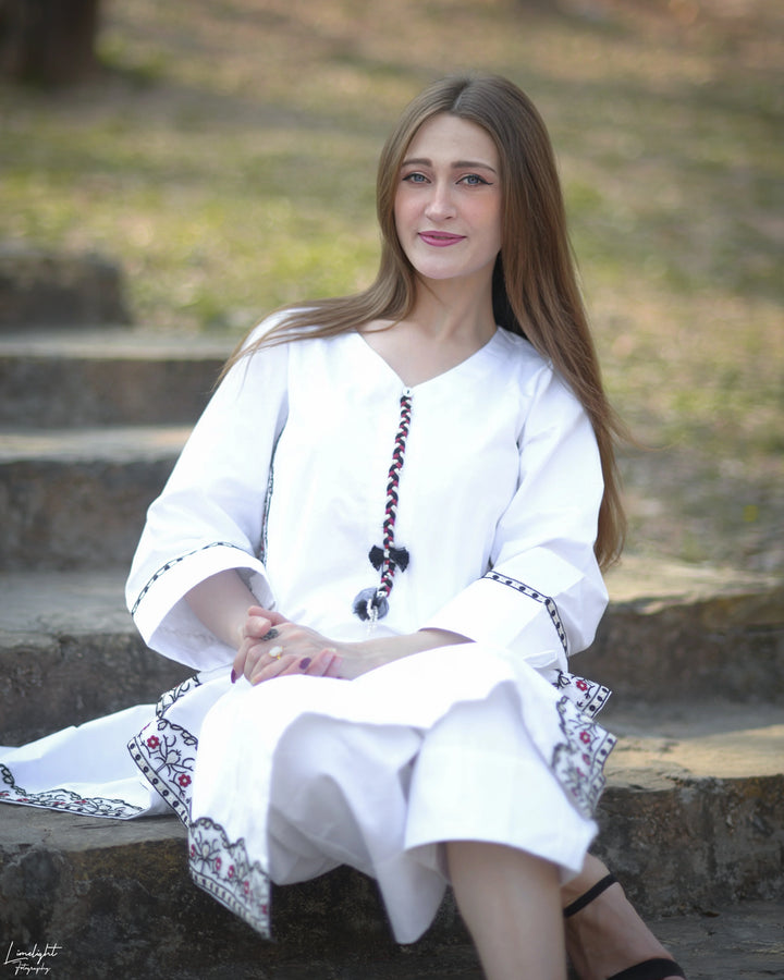 Urban Cut RTW Embroidered Cotton Co-Ord Sets Suit C-40 - Casual Collection