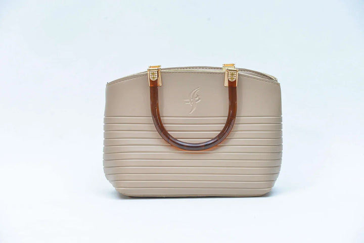 Firdous Hand Bag Cream - FWB00103