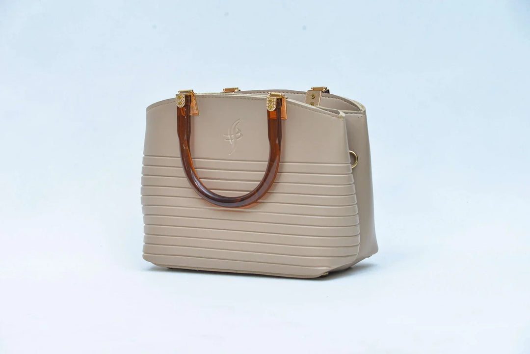 Firdous Hand Bag Cream - FWB00103