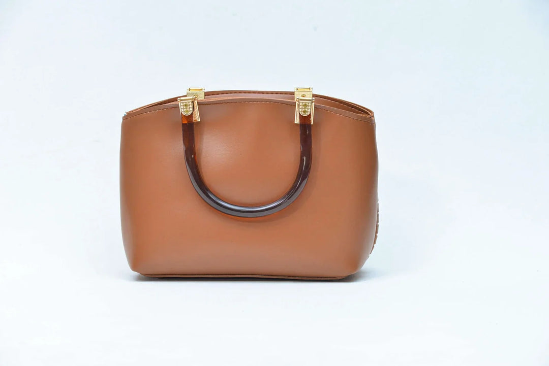 Firdous Hand Bag Brown - FWB00105