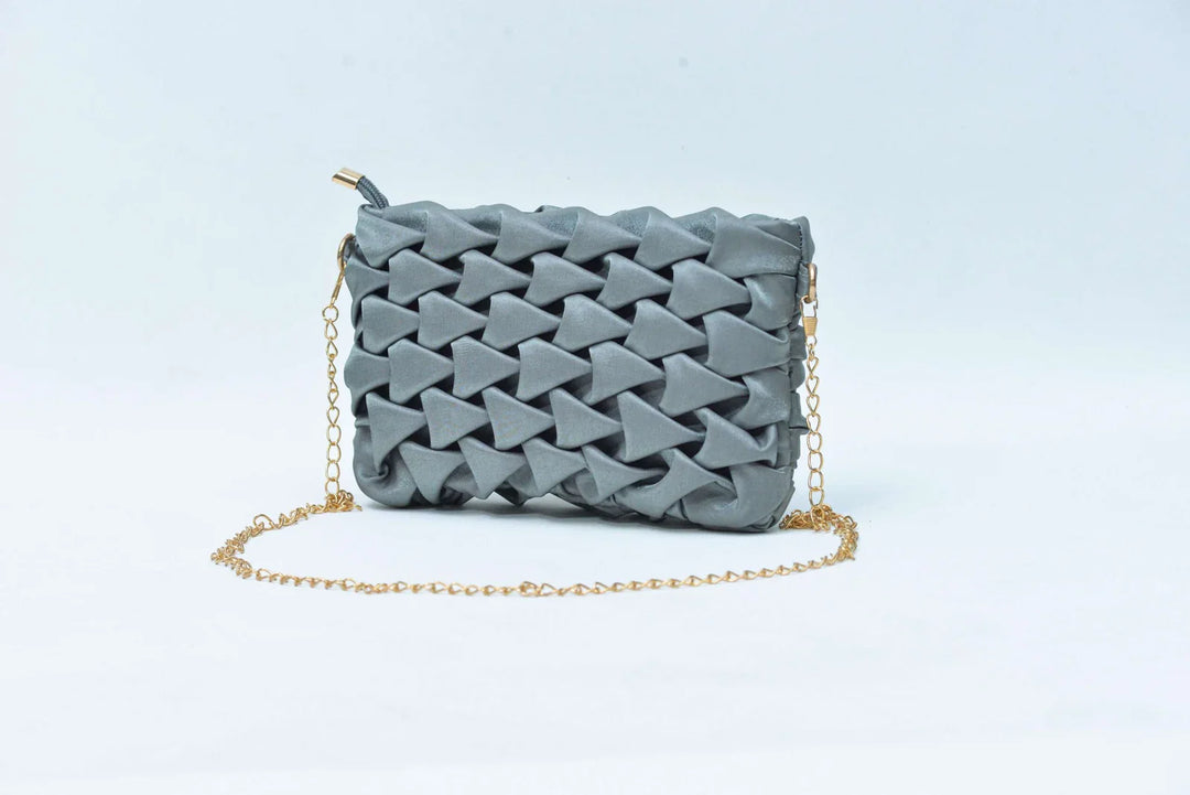 Firdous Hand Bag Grey - FWB00205