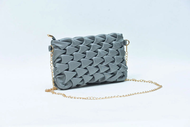 Firdous Hand Bag Grey - FWB00205